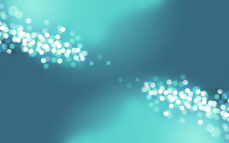 abstract teal light bokeh