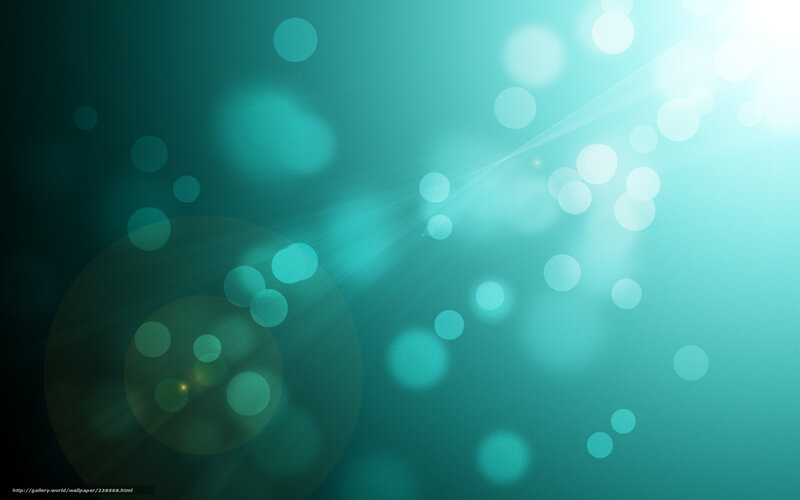 abstract teal light bokeh