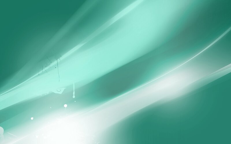 Abstract Teal Light Streaks — Serene