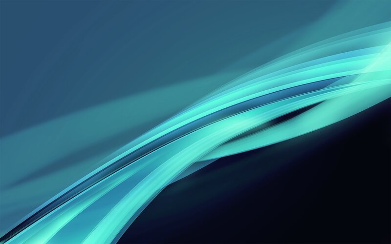 Abstract Teal Lines