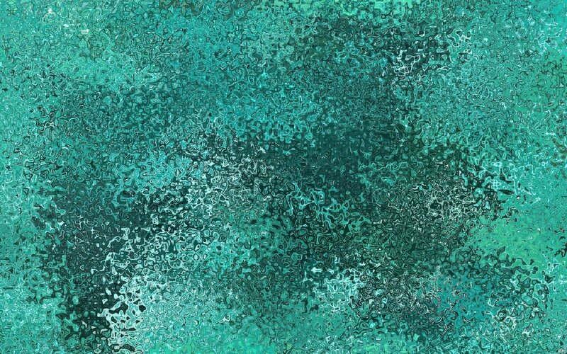 Abstract Teal Pattern — Calm