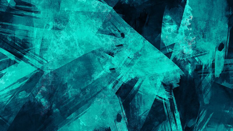 Abstract Teal Pattern — Dark