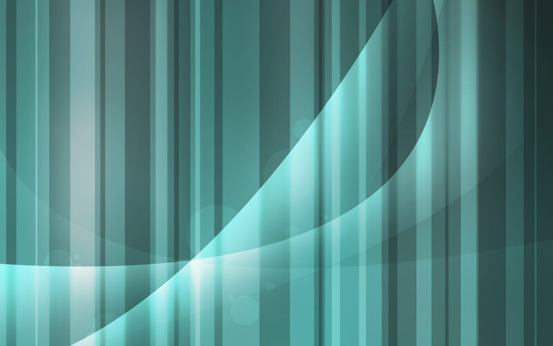 Abstract Teal Stripes — Calm
