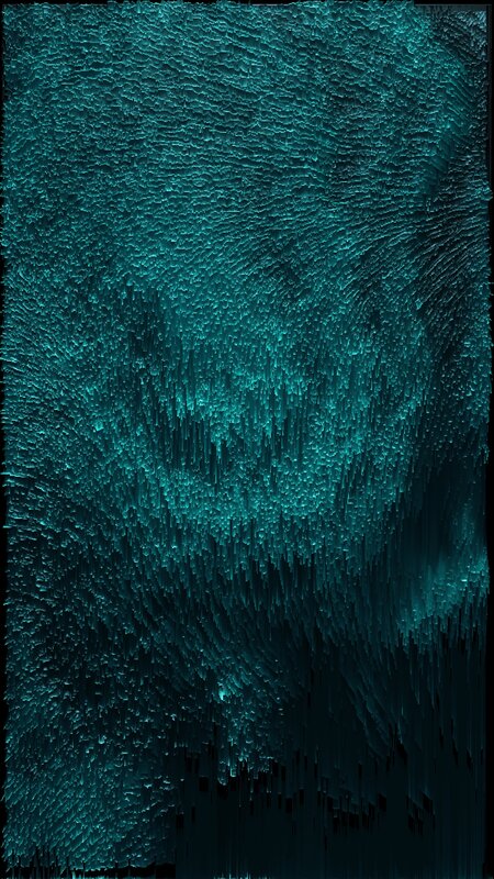 Abstract Teal Texture — Textured