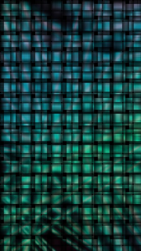 abstract teal tile pattern