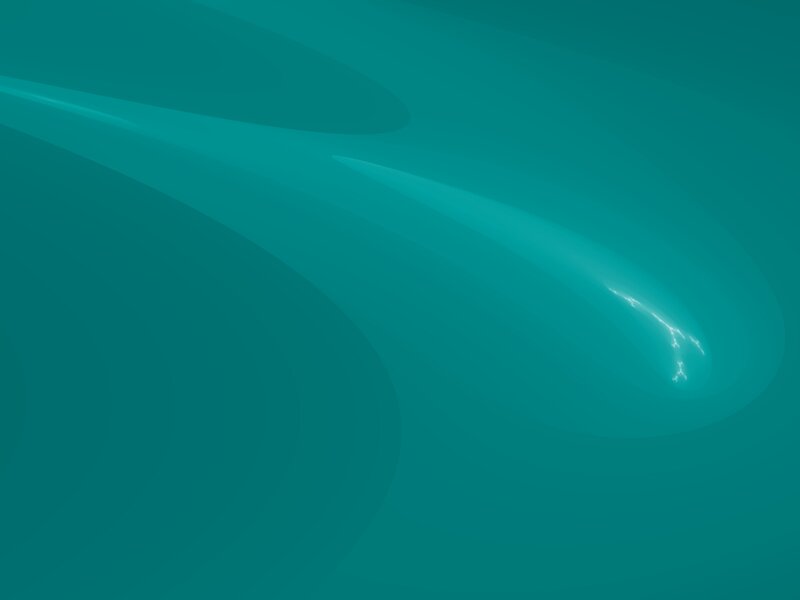 abstract teal wave design