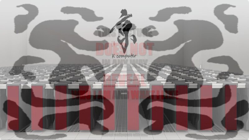 abstract text art with red bars