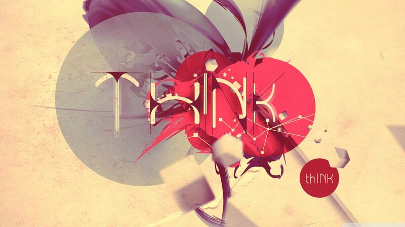 Abstract Text Design — Red, Dynamic