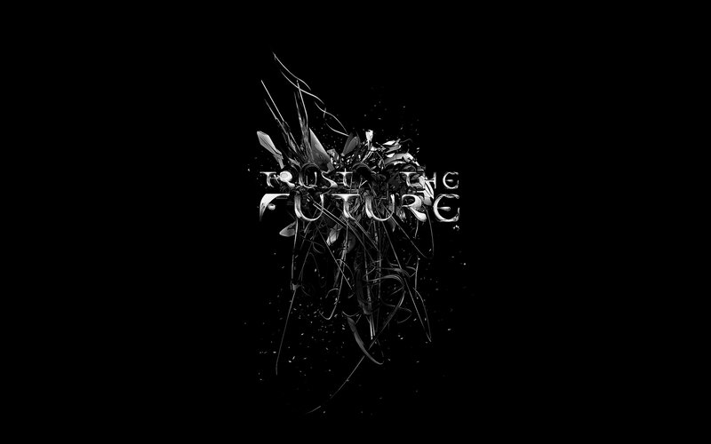 abstract text design