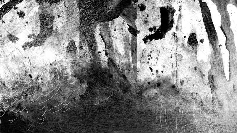 Abstract Textured Background — Black