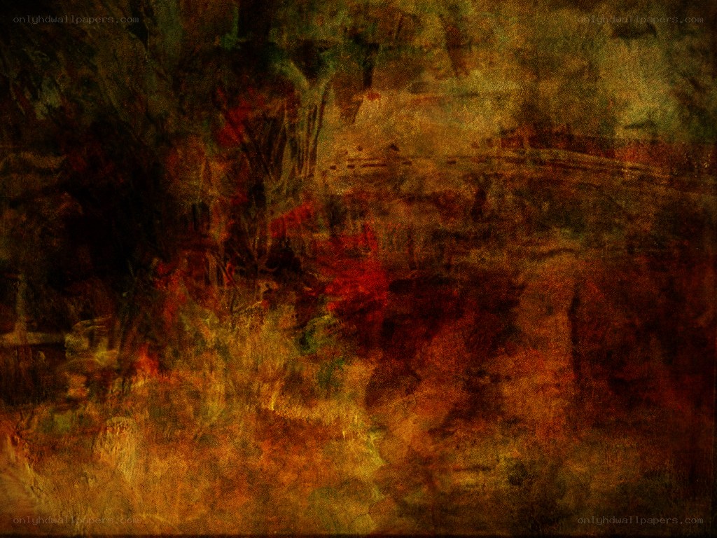 abstract textured landscape