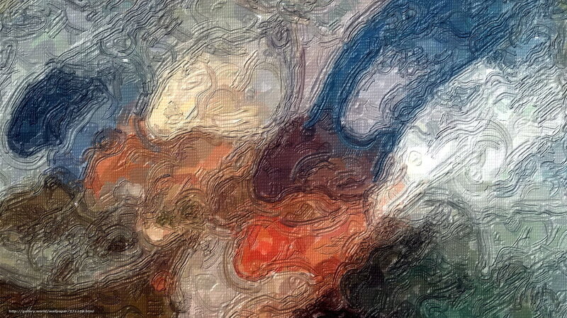 Abstract Textured Pattern — Blue