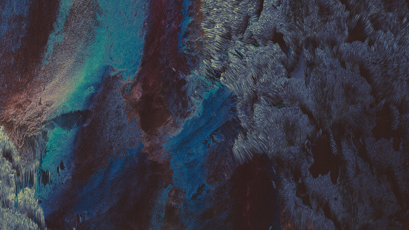 Abstract Textured Surface — Blue, Dark, Purple