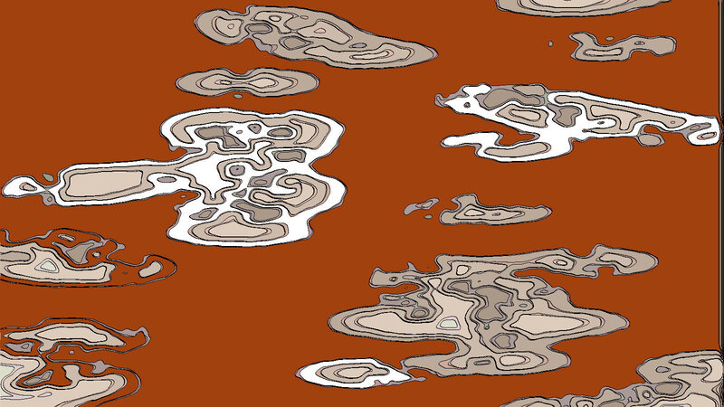 abstract topographic pattern