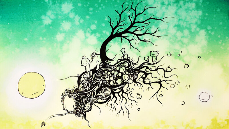 abstract tree with figures