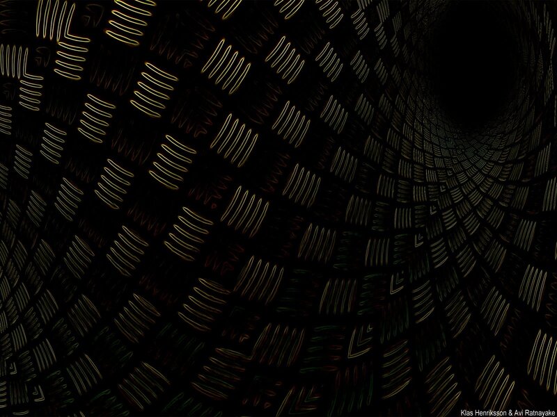 Abstract tunnel pattern