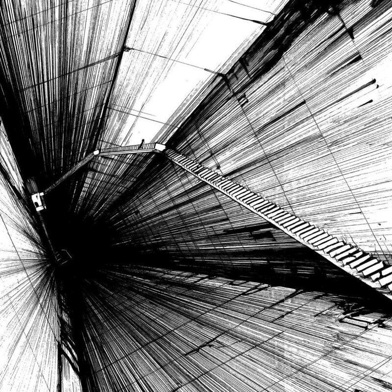 abstract tunnel perspective