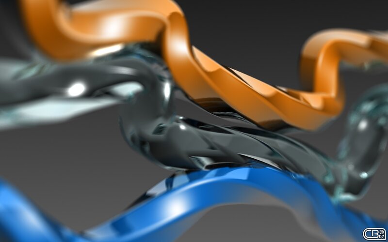 Abstract Twisted Ribbons