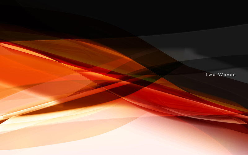 Abstract Two Waves Design
