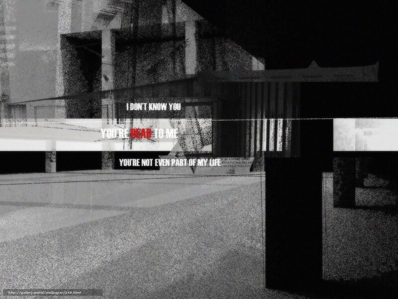 abstract urban text overlay