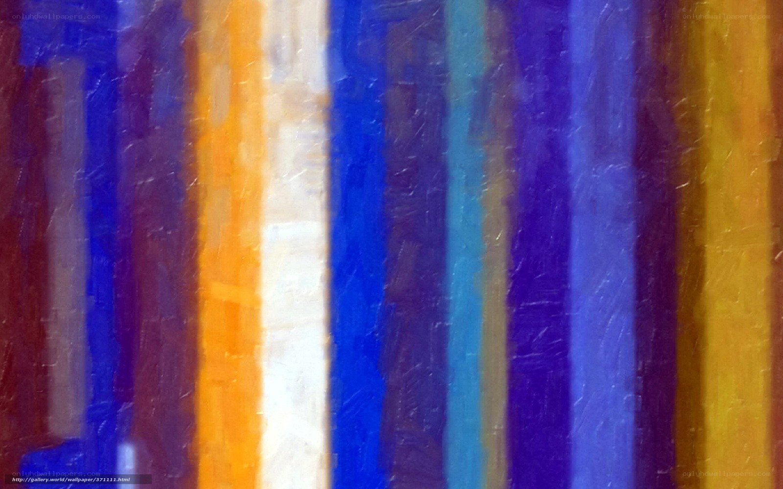Abstract vertical stripe painting