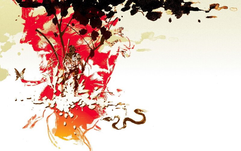abstract warrior art