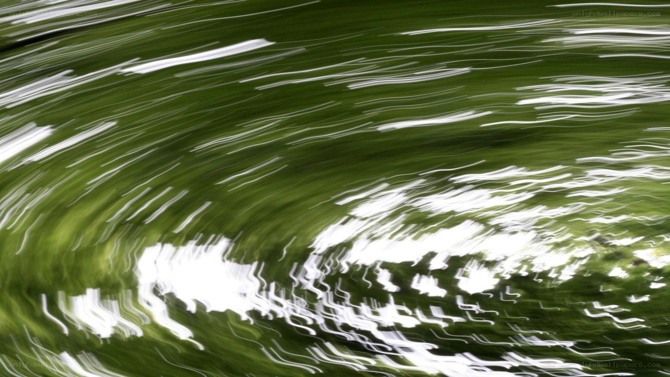 Abstract water motion blur