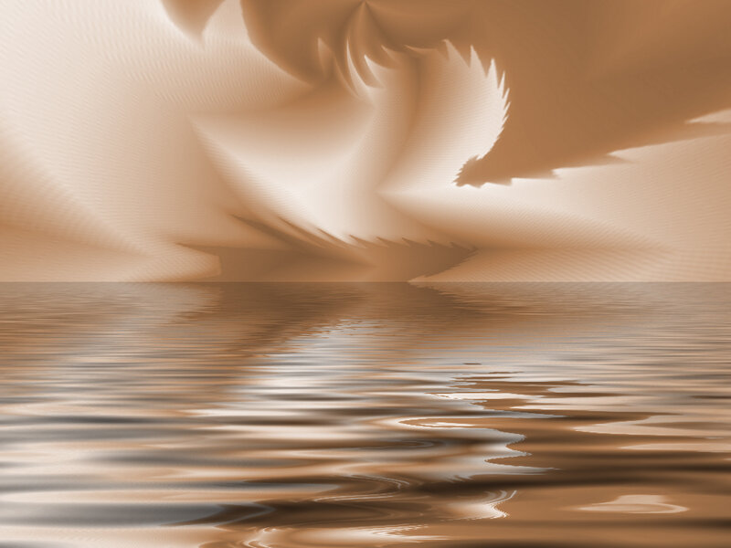 abstract water reflection