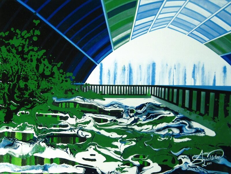Abstract Water Scene