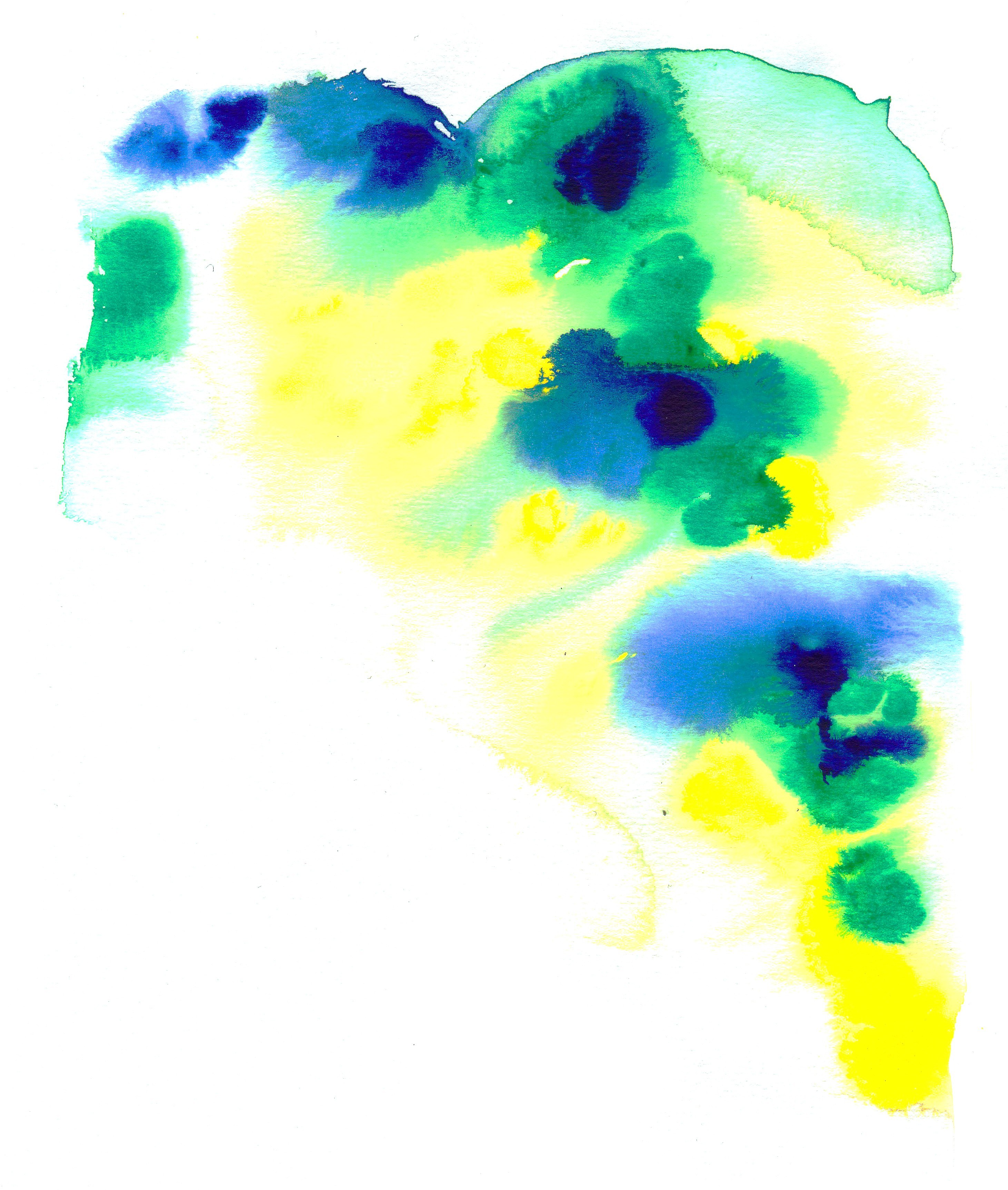 abstract watercolor blend
