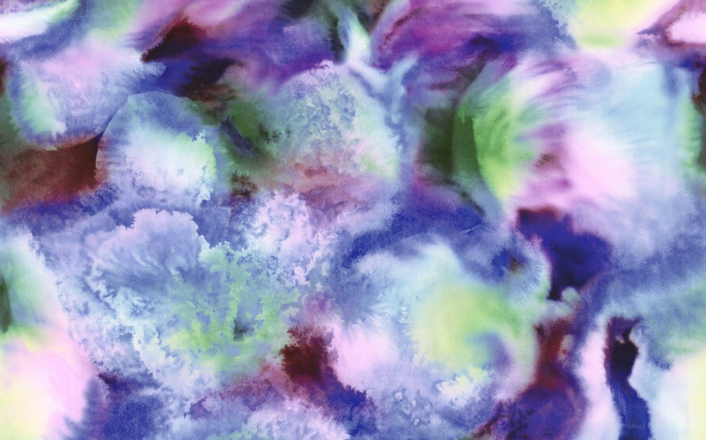 Abstract watercolor blend
