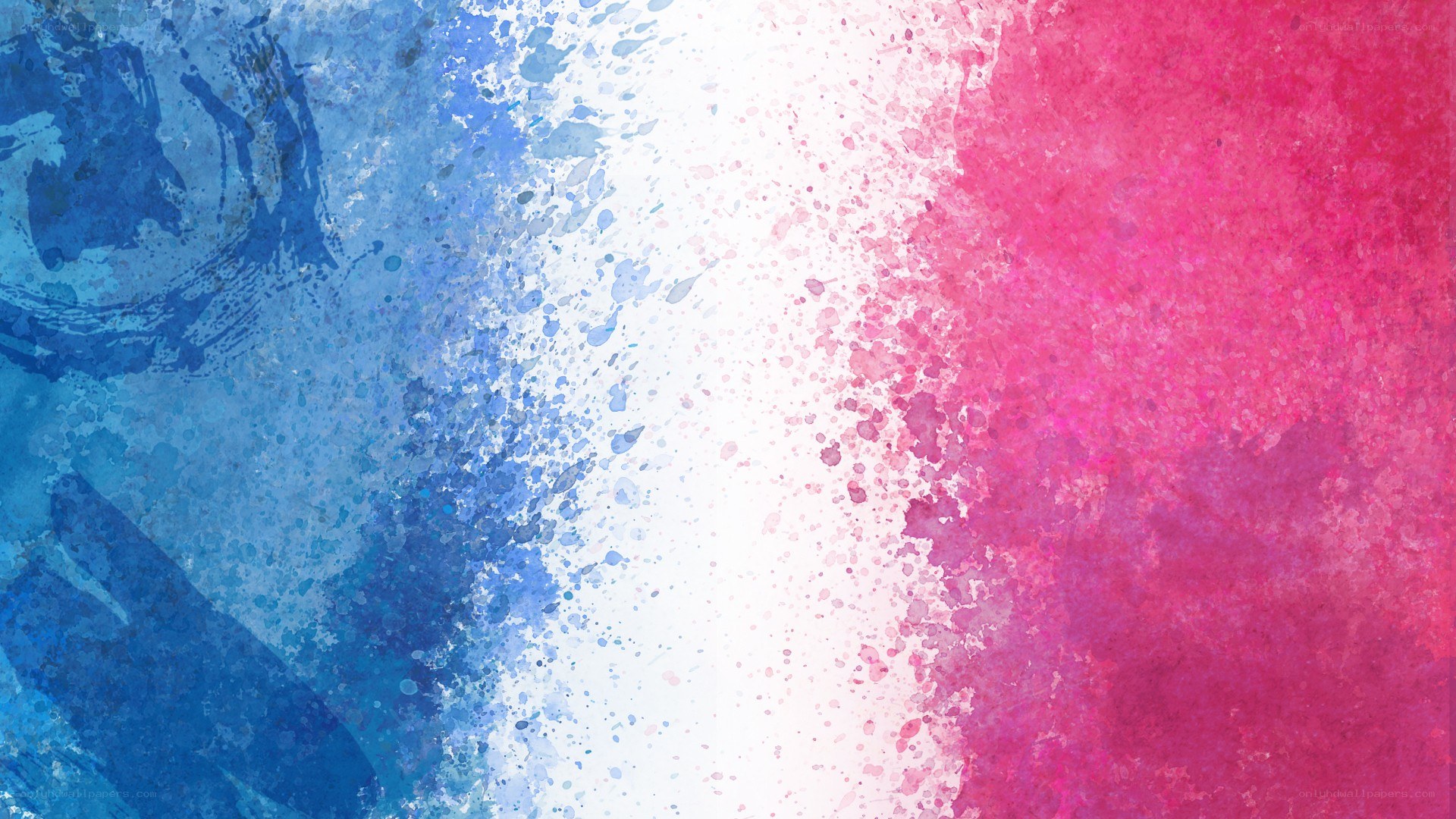 abstract watercolor splatter