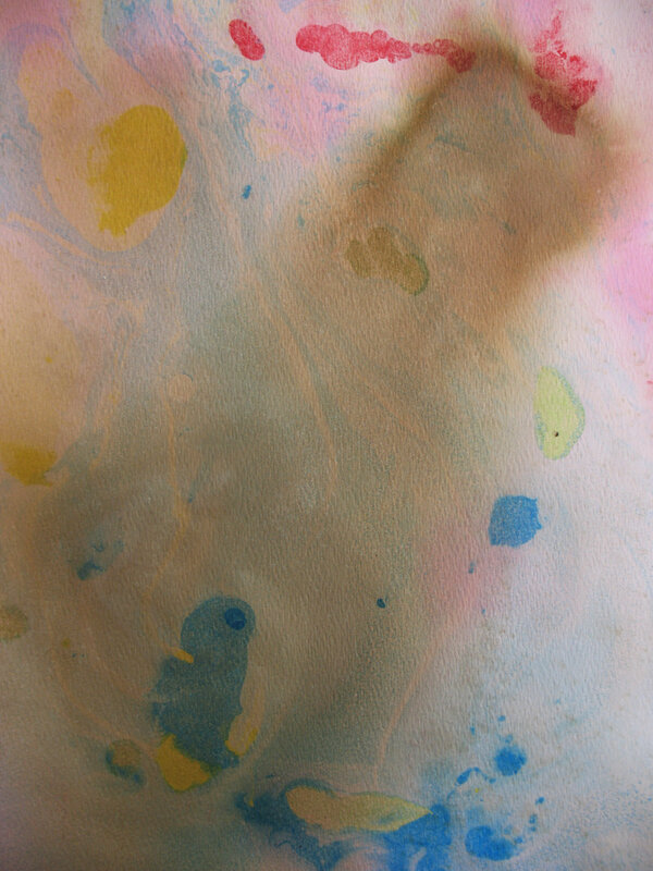 Abstract Watercolor Texture — Blue, Calm