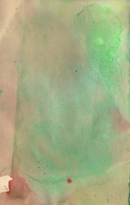Abstract Watercolor Texture — Green, Calm