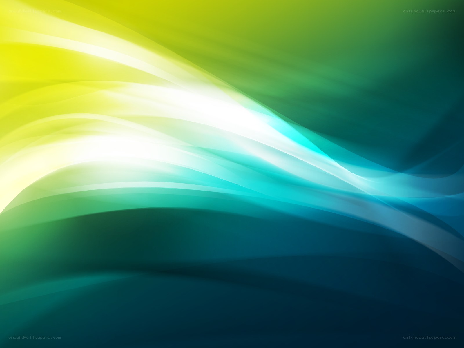 Abstract wave color gradient