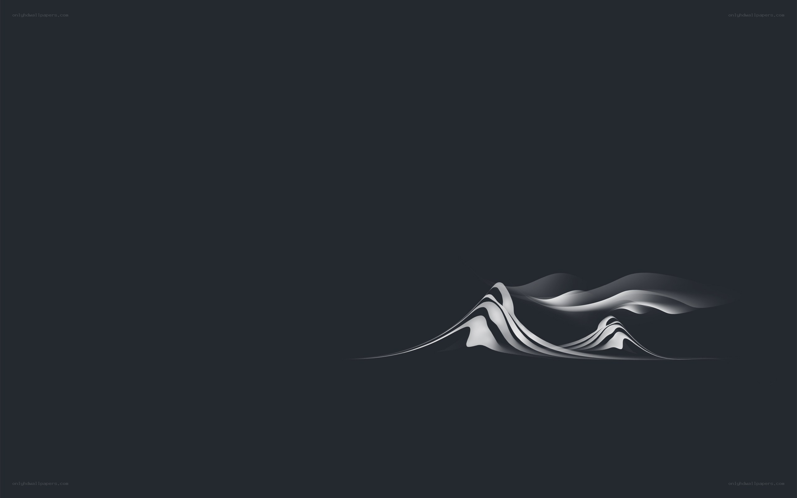 Abstract wave design