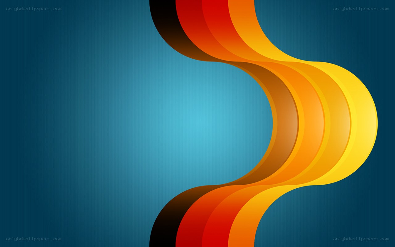 Abstract wave design