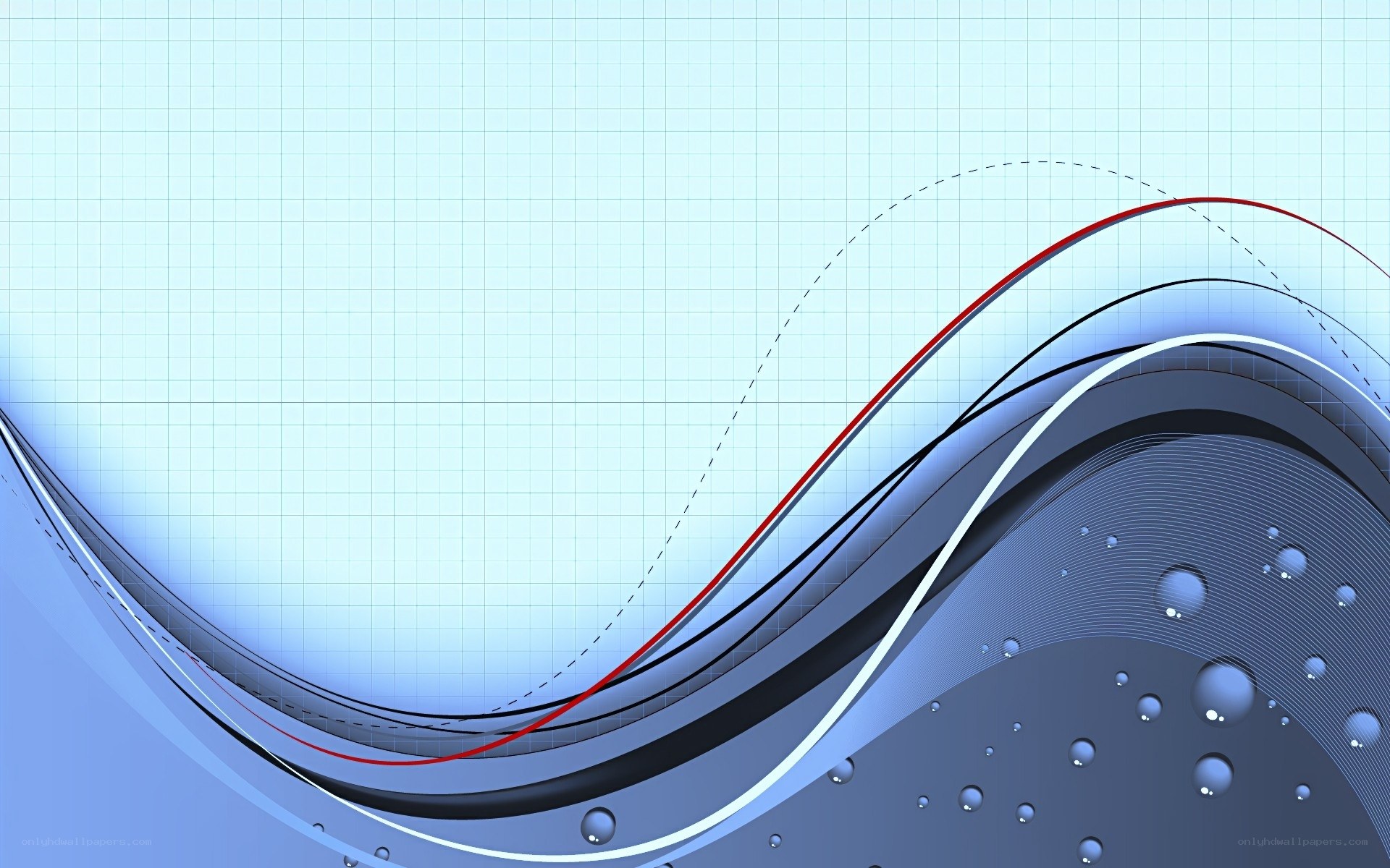 abstract wave design