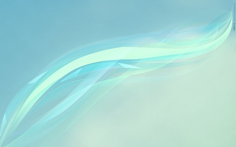 Abstract Wave Design — Blue, Calm, Digital Art, Lines