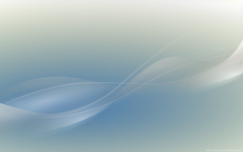 Abstract Wave Design — Blue, Calm