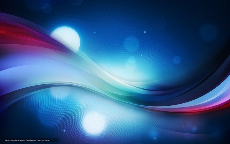 Abstract Wave Design — Blue, Dynamic, Digital Art