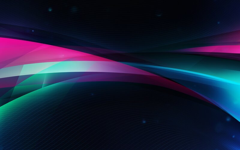 Abstract Wave Design — Blue, Dynamic, Digital Art, Waves
