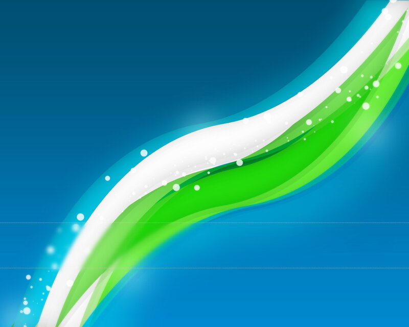 Abstract Wave Design — Blue, Dynamic, Vector Art, Waves
