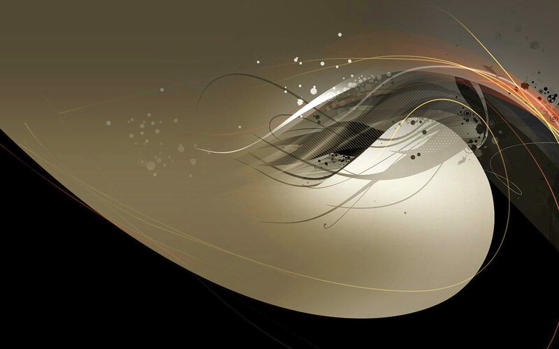Abstract Wave Design — Brown