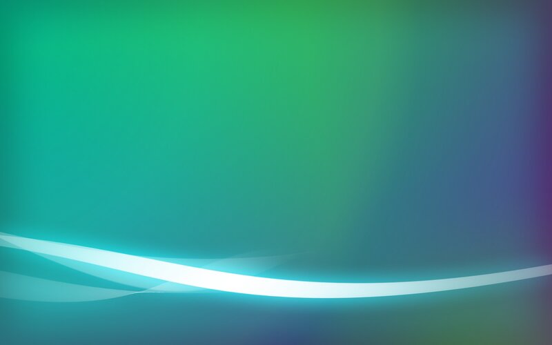 Abstract Wave Design — Green, Calm, Gradient