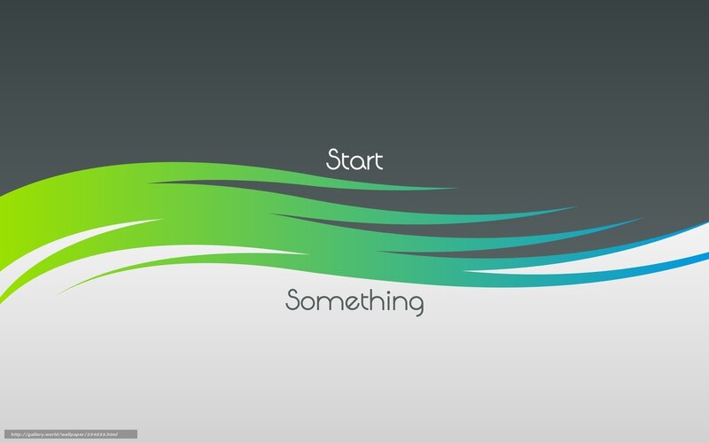 Abstract Wave Design — Green, Calm