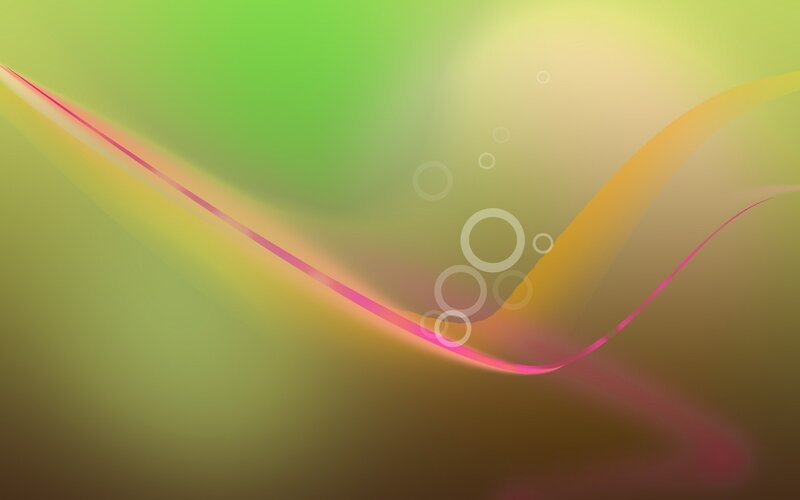 Abstract Wave Design — Green