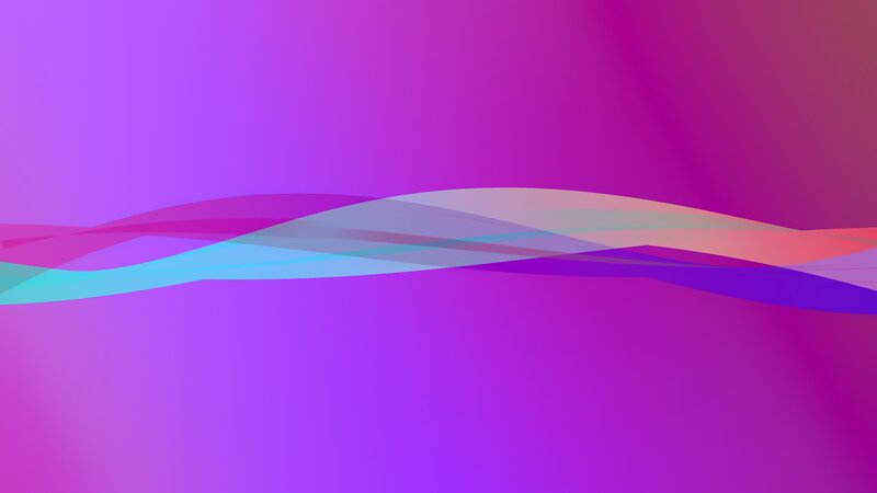 Abstract Wave Design — Purple, Calm