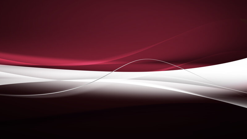 Abstract Wave Design — Red, Dynamic, Waves