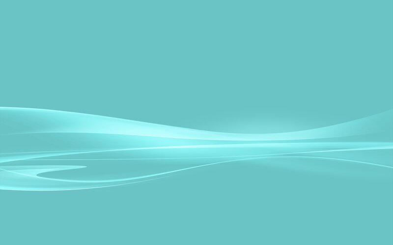 Abstract Wave Design — Teal